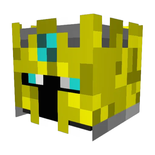 SoulVendor Minecraft avatar head, 3D render