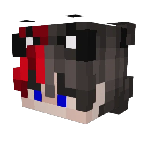 Soul_Ch4tcher Minecraft avatar head, 3D render