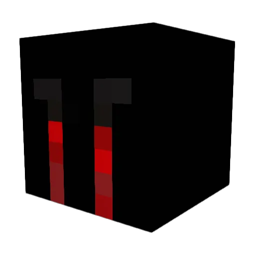 Soul_Crafting Minecraft avatar head, 3D render
