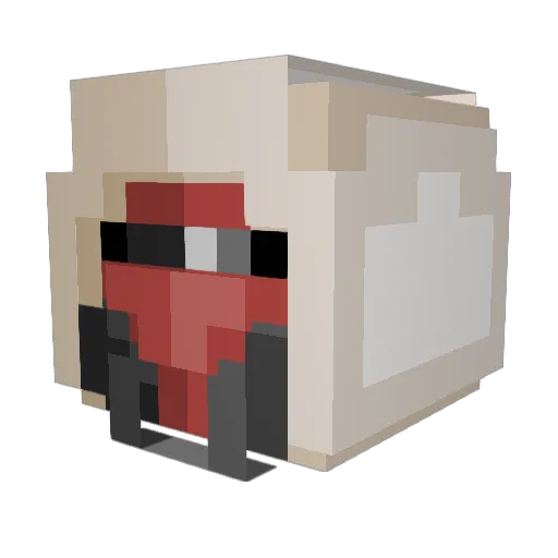 Soul_Reflex3 Minecraft avatar head, 3D render