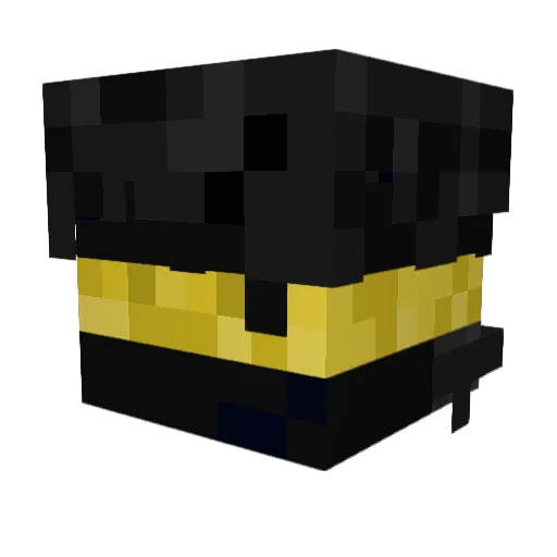 Soul_Struck Minecraft avatar head, 3D render