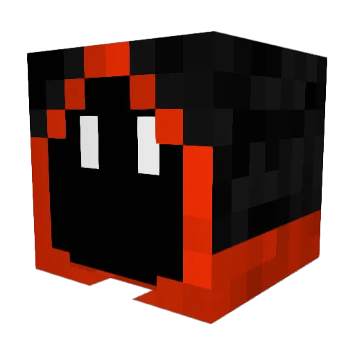 Soul_guy Minecraft avatar head, 3D render