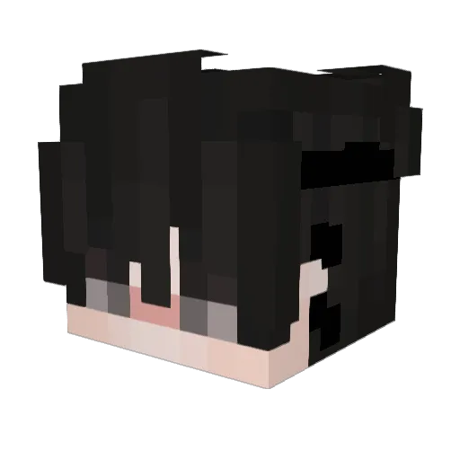 Soulblue122 Minecraft avatar head, 3D render