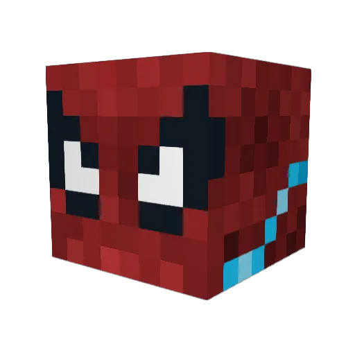 Soulboy2005 Minecraft avatar head, 3D render