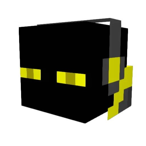 Soulcraft3r Minecraft avatar head, 3D render