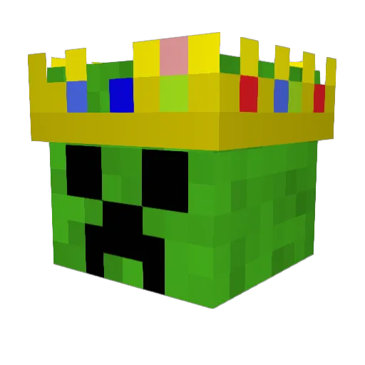 Soulenius Minecraft avatar head, 3D render