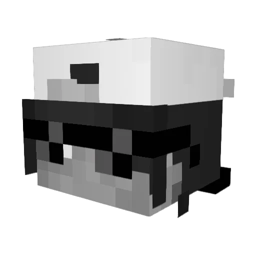 SoulfulLeader45 Minecraft avatar head, 3D render