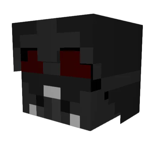 SouljaBoyFan Minecraft avatar head, 3D render