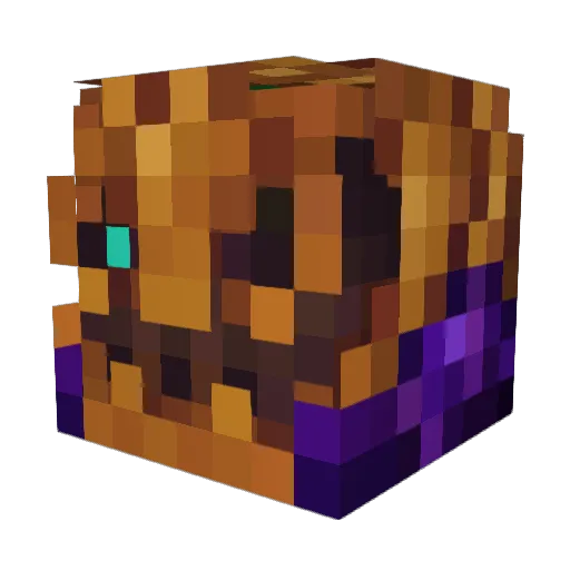 Soulpowert Minecraft avatar head, 3D render