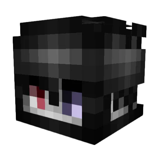 Soulrs Minecraft avatar head, 3D render