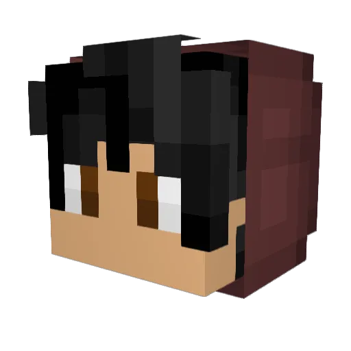 SoundestRacer1 Minecraft avatar head, 3D render