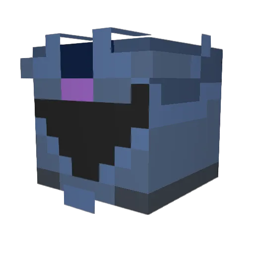 Soundwave1289 Minecraft avatar head, 3D render