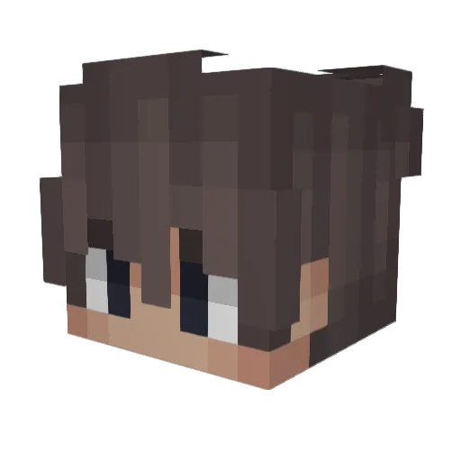 Soundwavemyboi Minecraft avatar head, 3D render