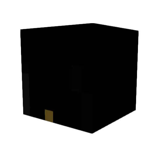 SoupDuck Minecraft avatar head, 3D render