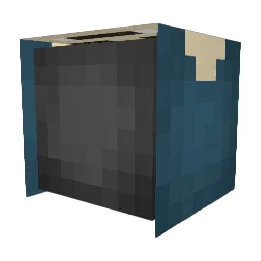 Soupayy Minecraft avatar head, 3D render