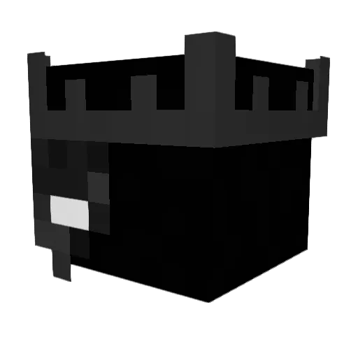 SouperGR Minecraft avatar head, 3D render