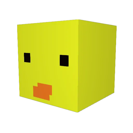 SoupistheBestes Minecraft avatar head, 3D render
