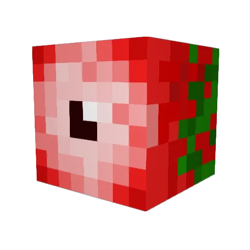 SourYogort Minecraft avatar head, 3D render