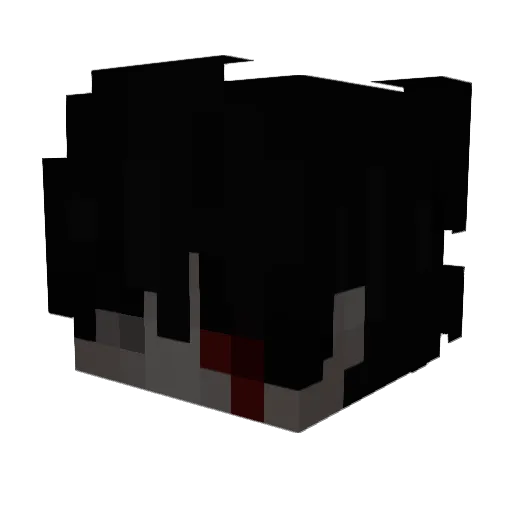 SourceXV Minecraft avatar head, 3D render