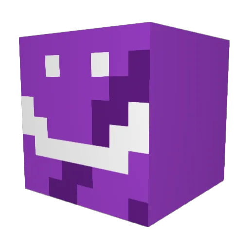 Sourcrabs Minecraft avatar head, 3D render
