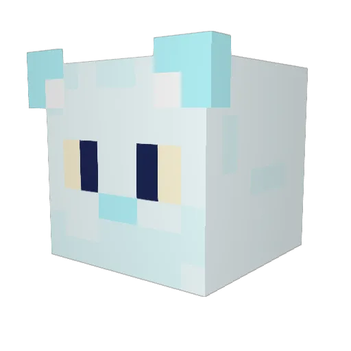 Sourglen2010 Minecraft avatar head, 3D render