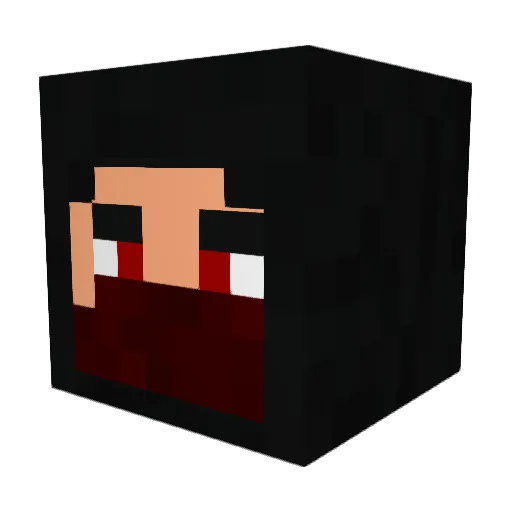 SousGuys Minecraft avatar head, 3D render