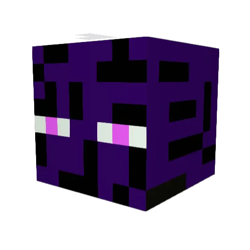 Sousei Minecraft avatar head, 3D render