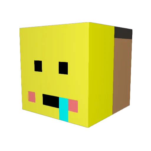 SouthChunk61263 Minecraft avatar head, 3D render