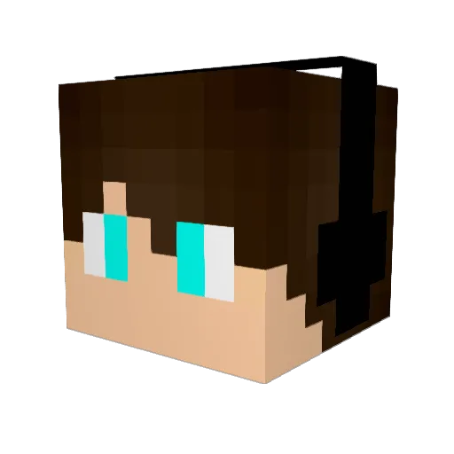 SouthEastfall Minecraft avatar head, 3D render