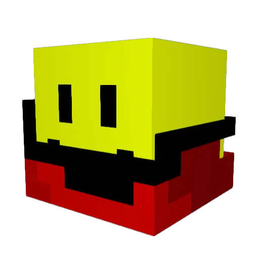 SouthernWest Minecraft avatar head, 3D render