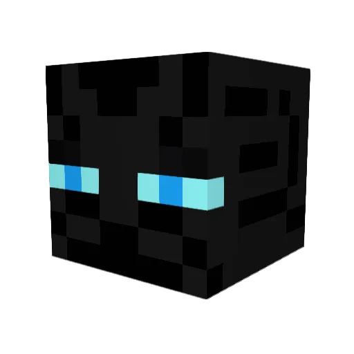Sovcii Minecraft avatar head, 3D render