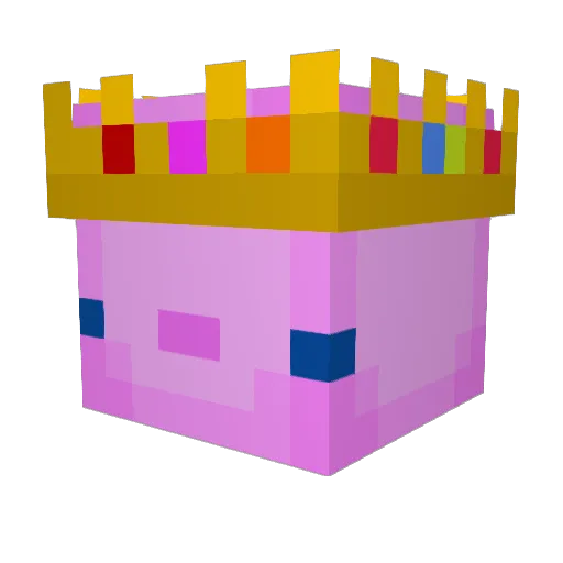 Sovereign08 Minecraft avatar head, 3D render