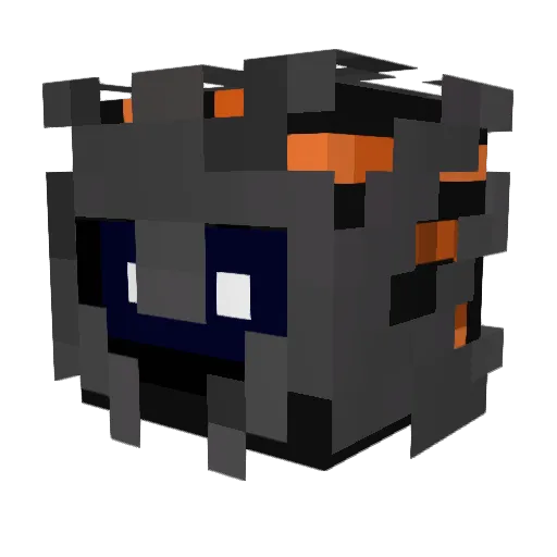 SovereignOMM Minecraft avatar head, 3D render