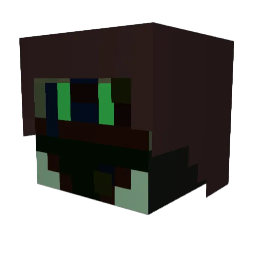 SovietCzar Minecraft avatar head, 3D render