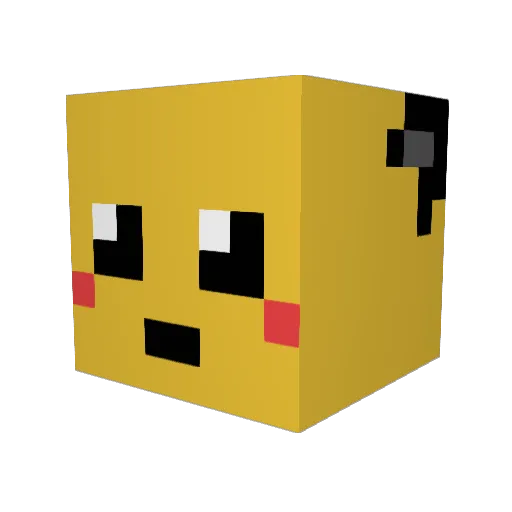 SovietJonny Minecraft avatar head, 3D render
