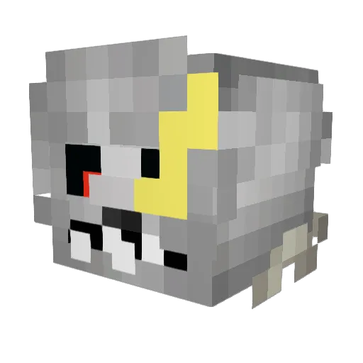 Soviet_Block78 Minecraft avatar head, 3D render