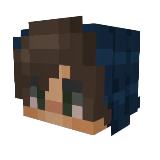 Soviet__Union4 Minecraft avatar head, 3D render