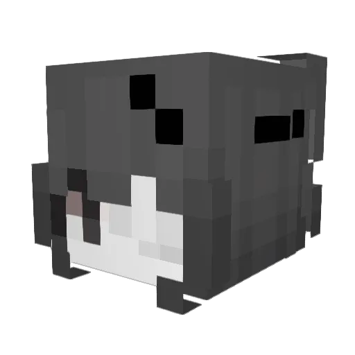 Soviets Minecraft avatar head, 3D render