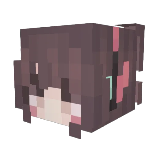 Sovio Minecraft avatar head, 3D render