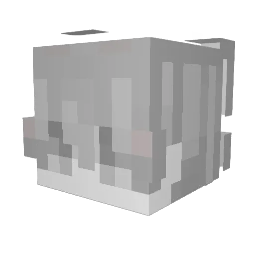 Sovryth Minecraft avatar head, 3D render