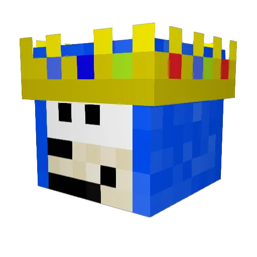 Sowncamera9385 Minecraft avatar head, 3D render