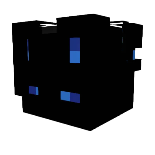 Sownd_ Minecraft avatar head, 3D render