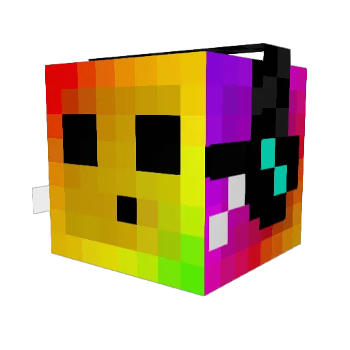 Sowoift Minecraft avatar head, 3D render