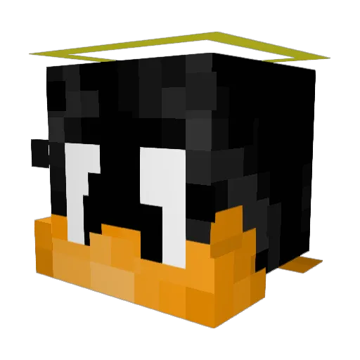 Soxx25 Minecraft avatar head, 3D render