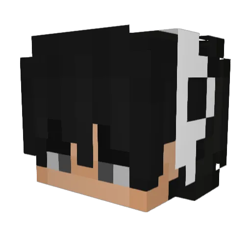 Minecraft-Avatar von SoyFaaak: Kopf als 3D-Render