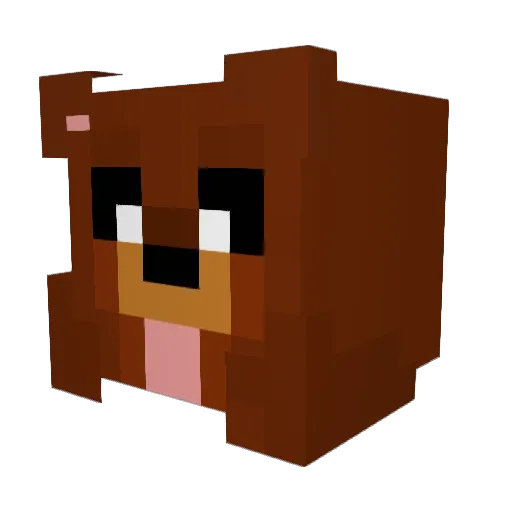 SoyGay123 Minecraft avatar head, 3D render