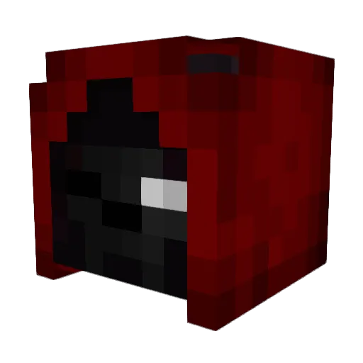 SoyKazii Minecraft avatar head, 3D render