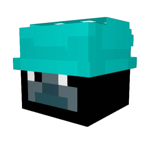 SoyKyosh Minecraft avatar head, 3D render
