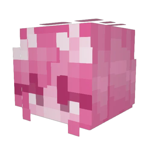 SoyLag Minecraft avatar head, 3D render