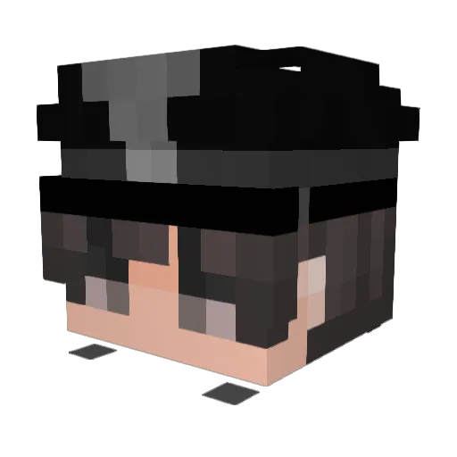 SoyLeoo_ Minecraft avatar head, 3D render
